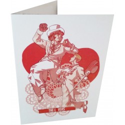 Greetings Card - The Lovers